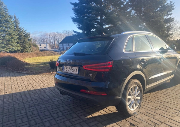 Audi Q3 cena 48000 przebieg: 330000, rok produkcji 2013 z Bydgoszcz małe 326